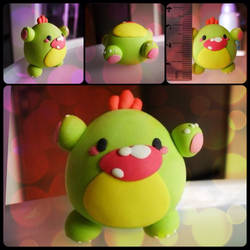 Happy chubby monster!~ xD