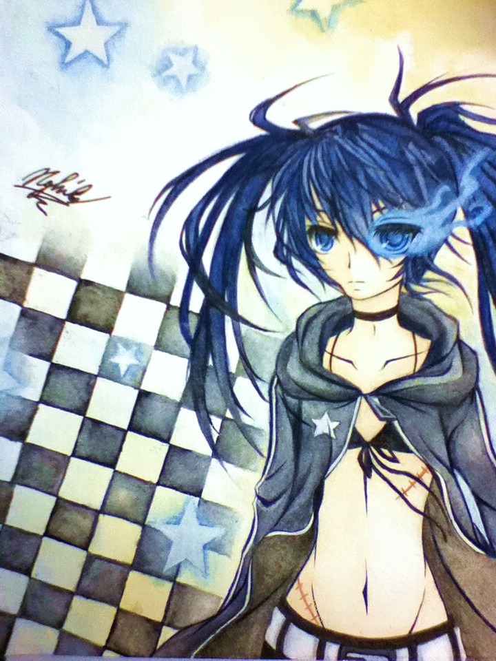 Black Rock Shooter -Watercolor-