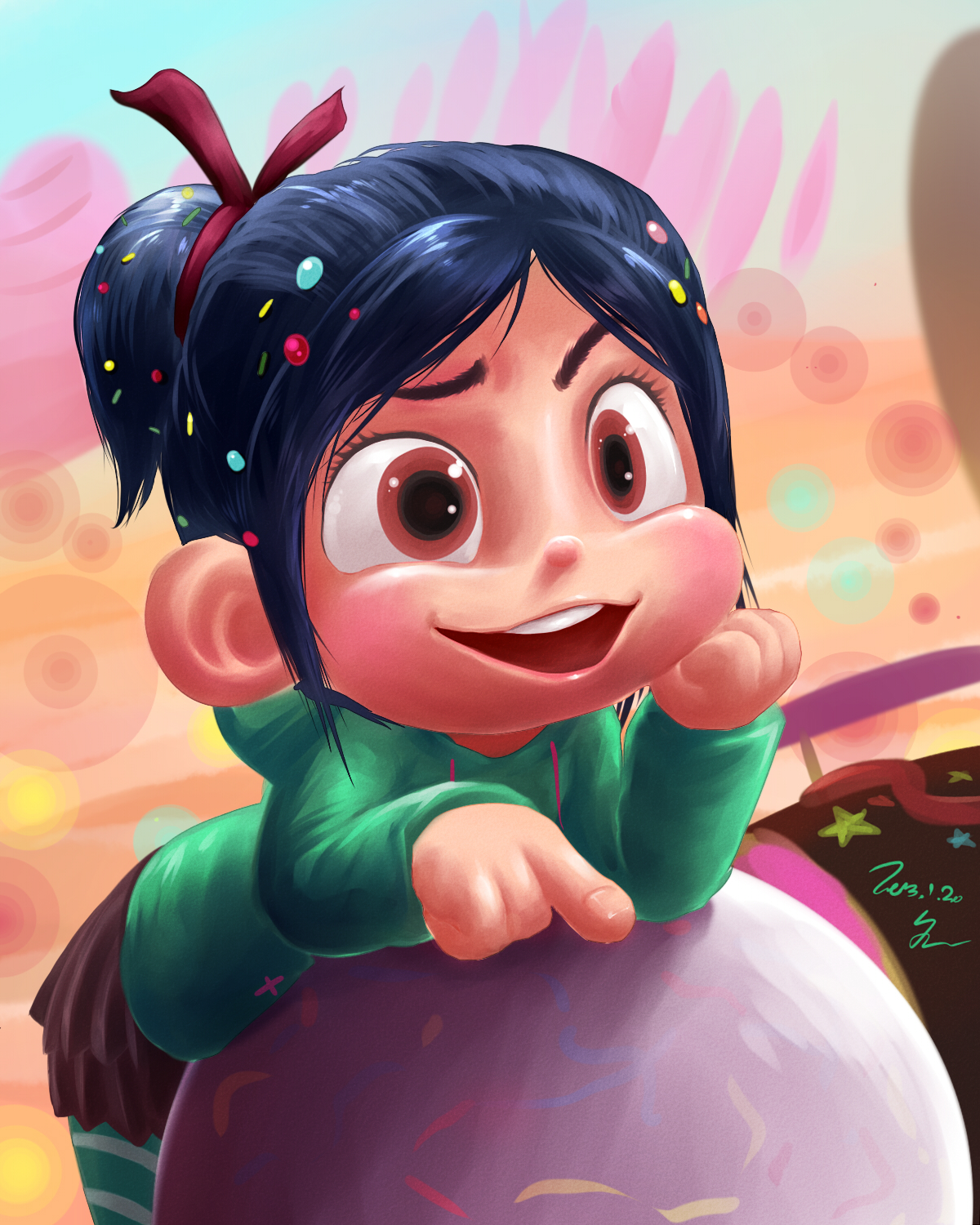 Vanellope Von Schweetz by iDFER on DeviantArt