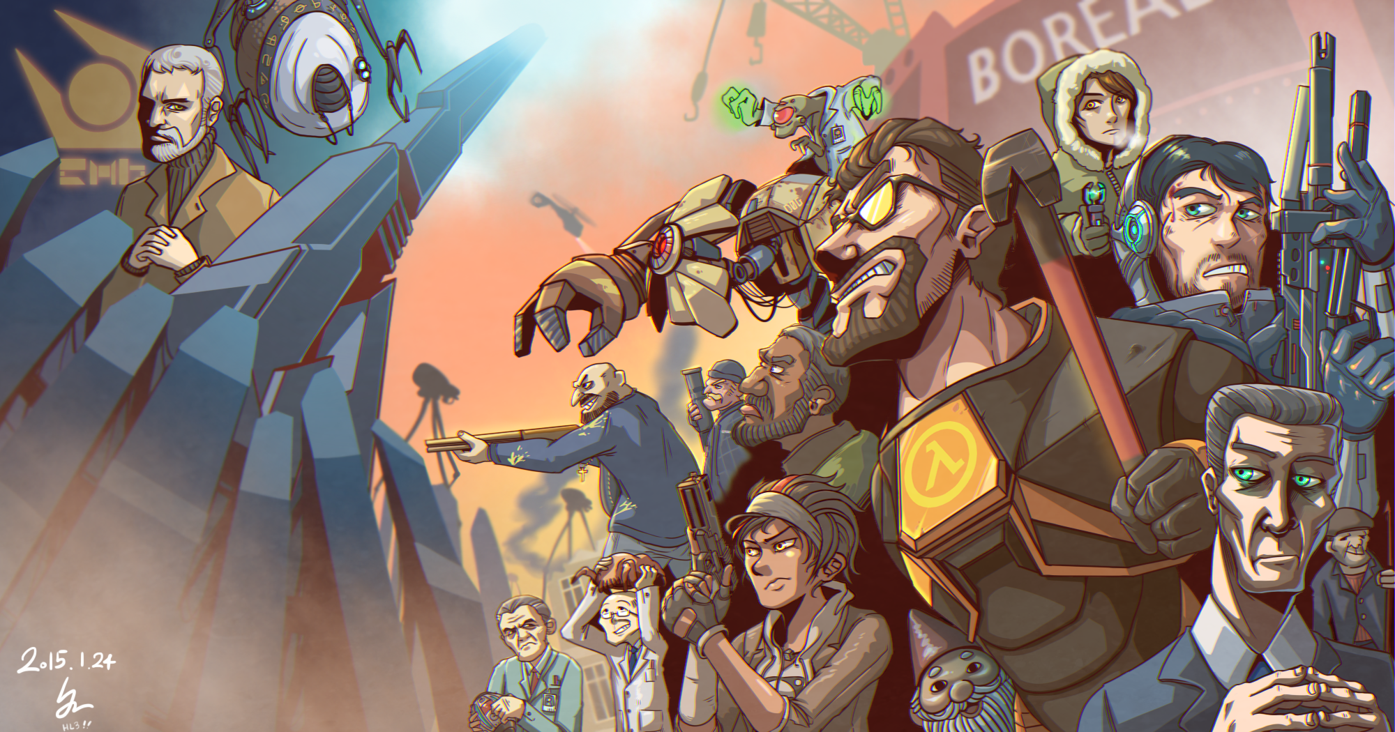 HALF LIFE 2 By Noyoonho On DeviantArt half-life-2-by-noyoonho-on-deviantart