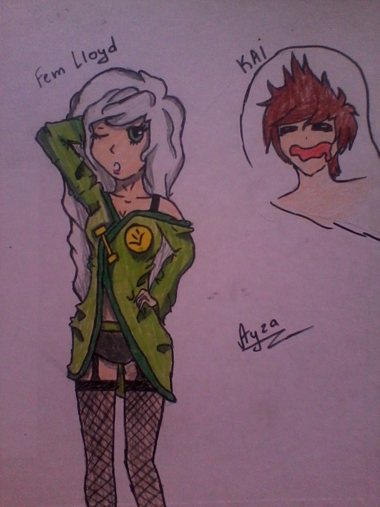 Ninjago FEM!Lloyd/Kai