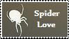 Spider Love Stamp by cosmicspider