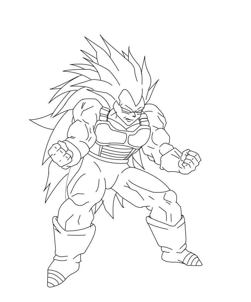 Dragon Ball Z ~ Vegeta <3  Dragon ball, Dragon, Colorir