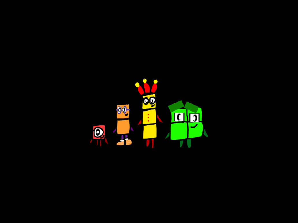 My 2D Numberblocks Rigs (One to Four) by ldcsbfanartmaker on DeviantArt