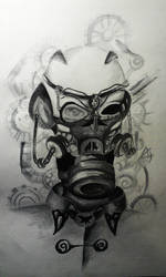 Steampunk gasmask