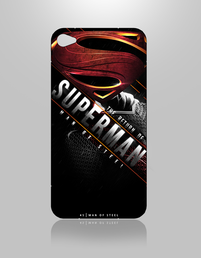 4S. Man Of Steel Case