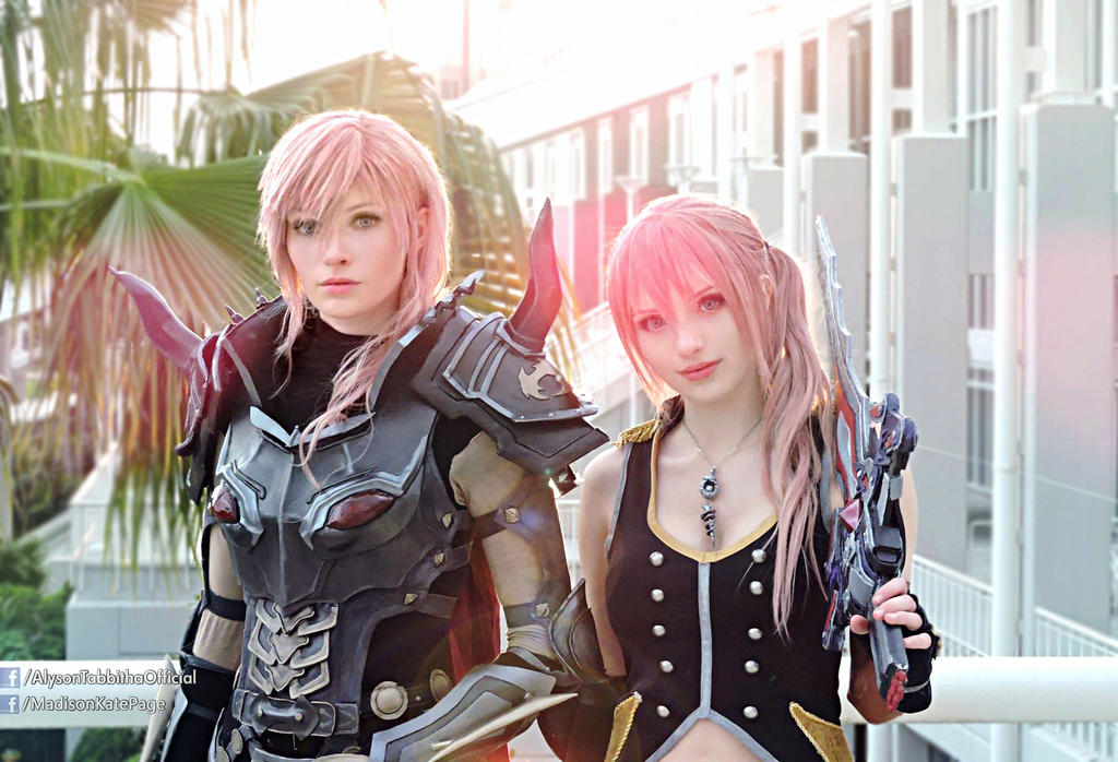 Lightning And Serah Final Fantasy Xiii Cosplays By Lightning And Serah Final Fantasy Xiii Cosplays By