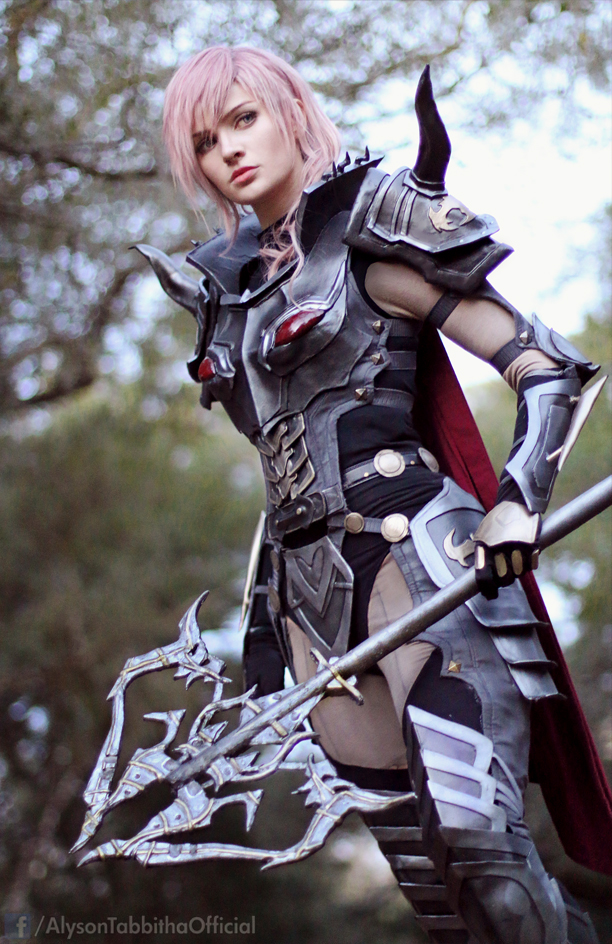 Lightning Dark Knight FF13 Cosplay