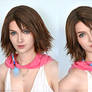 Final Fantasy 10-2 Yuna Cosplay makeup test