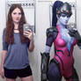 Widowmaker Cosplay Before ~ After