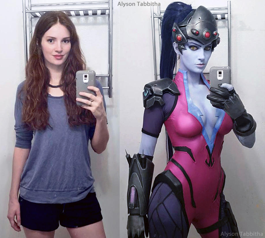 Widowmaker Cosplay Before ~ After