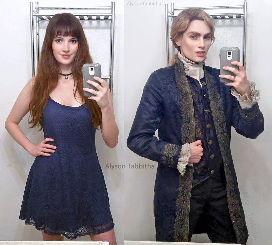 Lestat Cosplay Before and After by AlysonTabbitha