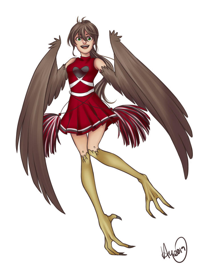 Claire the Peppy Harpy