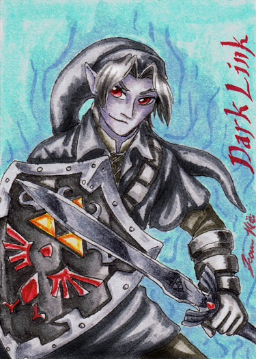 Dark Link - Playing Card - V.2