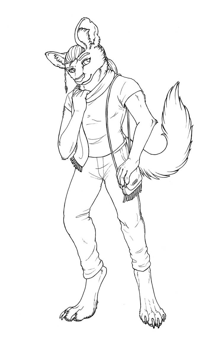 Ku Crescent Furrsona Design by Jianre-M