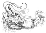 Rude Awakening - Art Trade by Jianre-M