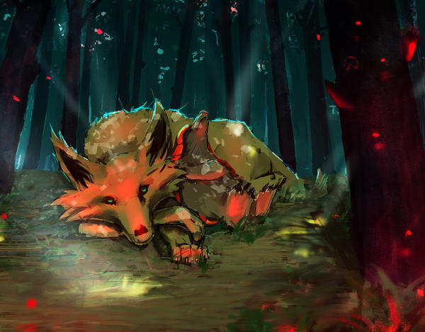 Lost Ember Fanart3 by NicoKaeberArt Lost Ember Fanart3 by NicoKaeberArt