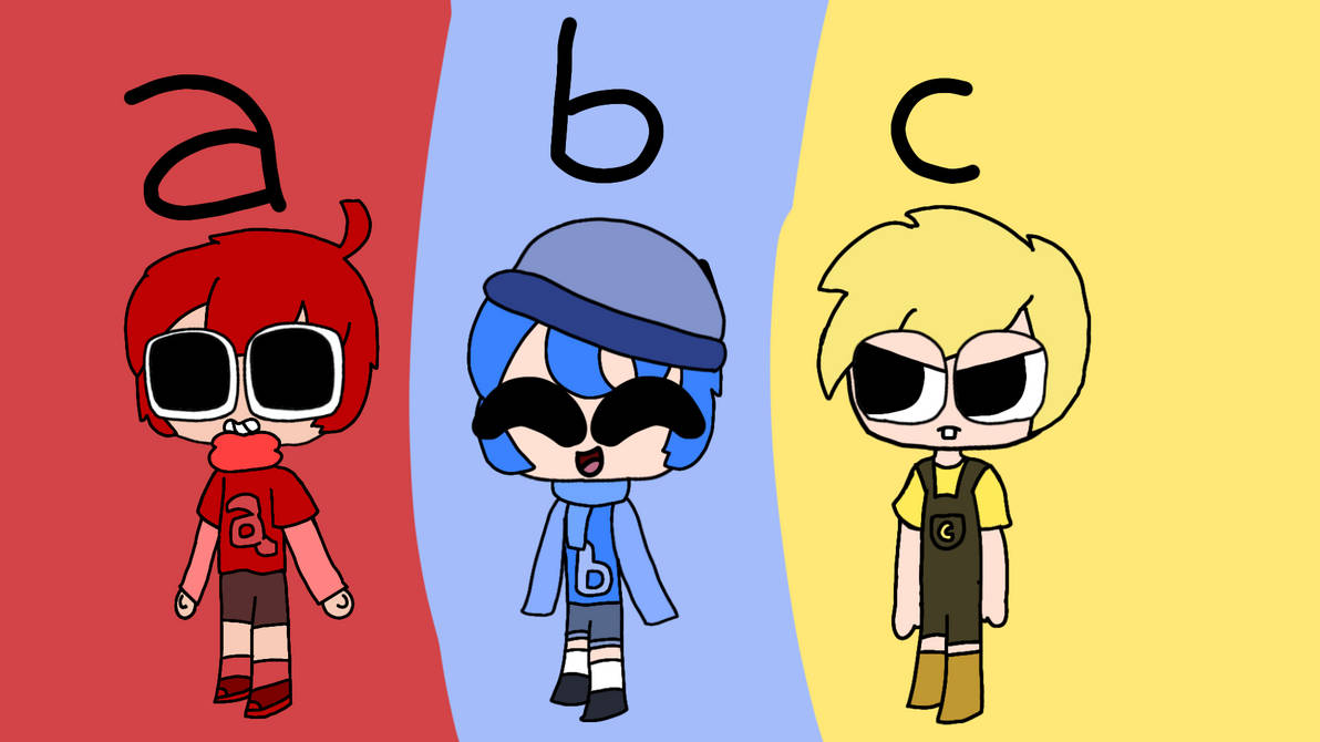 Alphabet Lore humans I made!! (imma make the lowercases soon) :  r/alphabetfriends