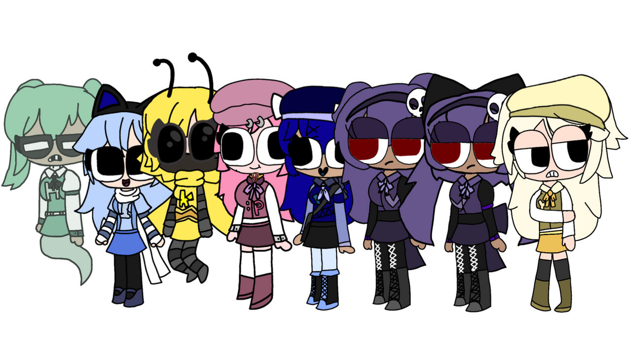 Alphabet Lore Humans Girls By AdreannaAreisya On DeviantArt alphabet-lore-humans-girls-by-adreannaareisya-on-deviantart