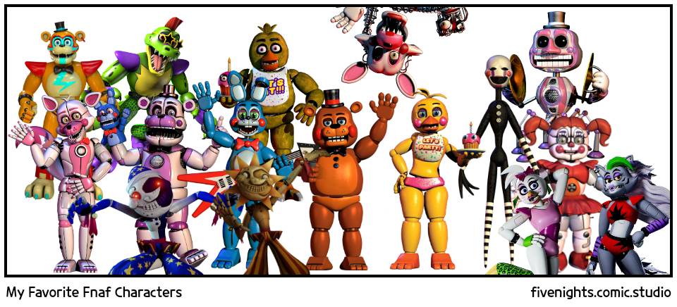 Fnaf 4 Characters Canon by aidenmoonstudios on DeviantArt