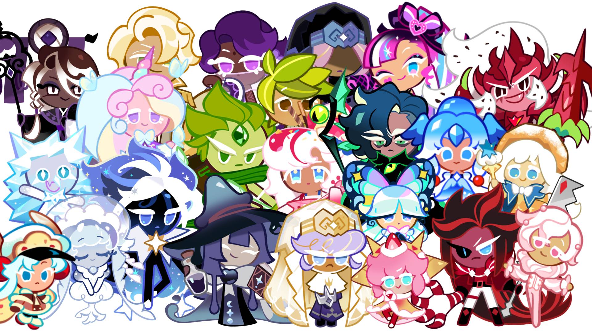Cookies Line Character Cookie Run: My Main Characters by AdreannaAreisya on DeviantArt