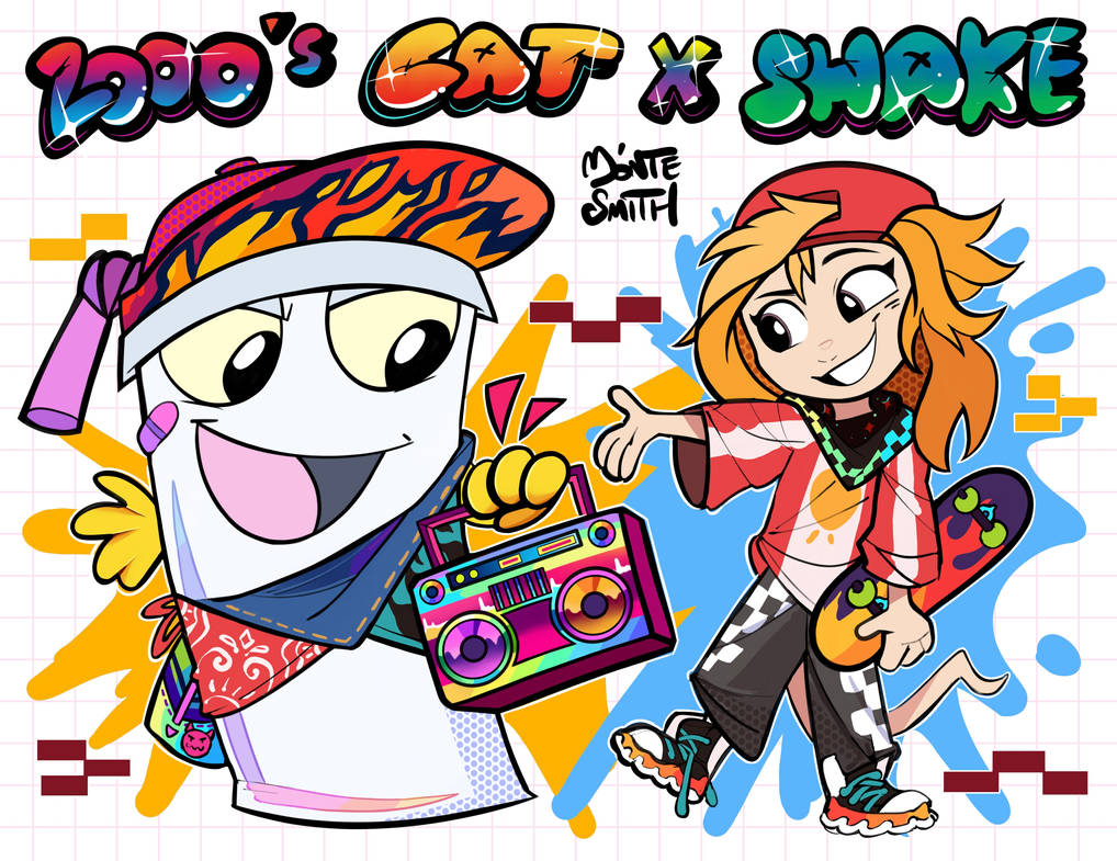 Cat and Shake - 2000s edition by MonteSmith on DeviantArt