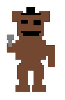 Freddy Fazbear sprite!