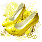 Yellow Shoe by Socialdbum