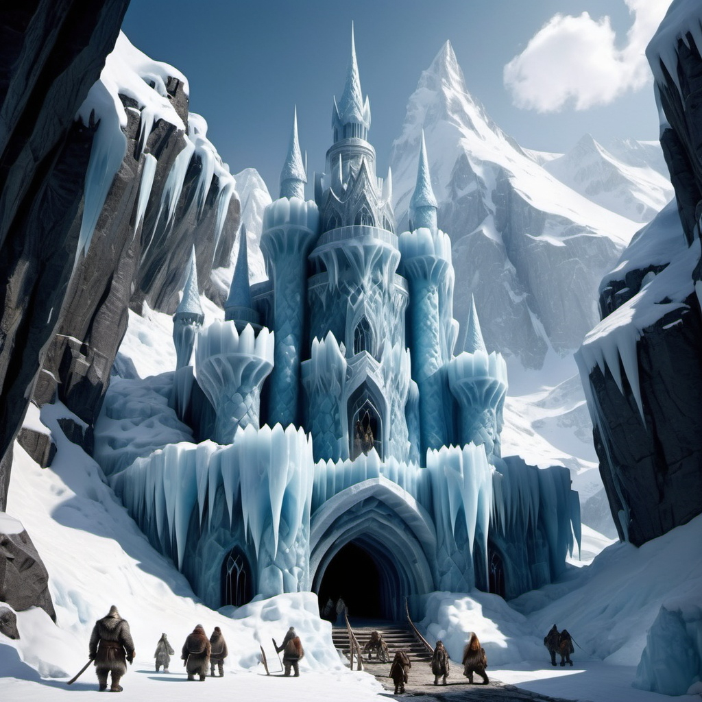 Castel Inice Rustico The Ice Castle - Ancient Dwarven Citadel (02) by Asimov7 on DeviantArt