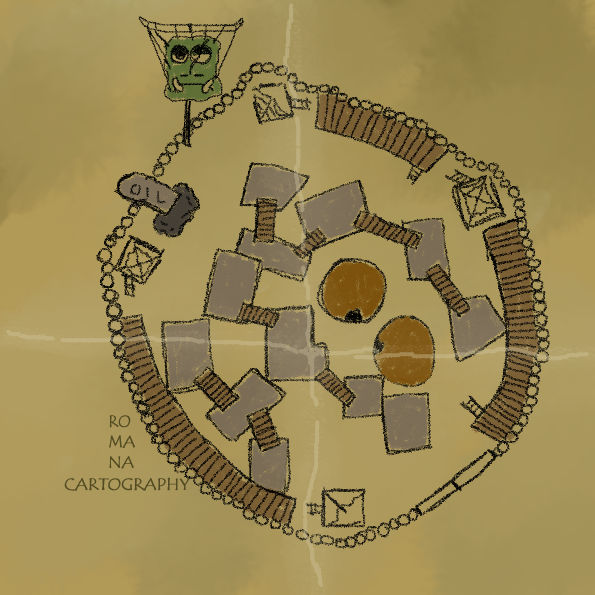 Orc Camp Rohan Orc Camp Map by RomiTheFlowerGal on DeviantArt
