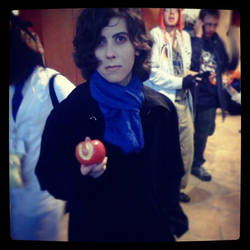 Sherlock and his Apple by LifeLostSoul