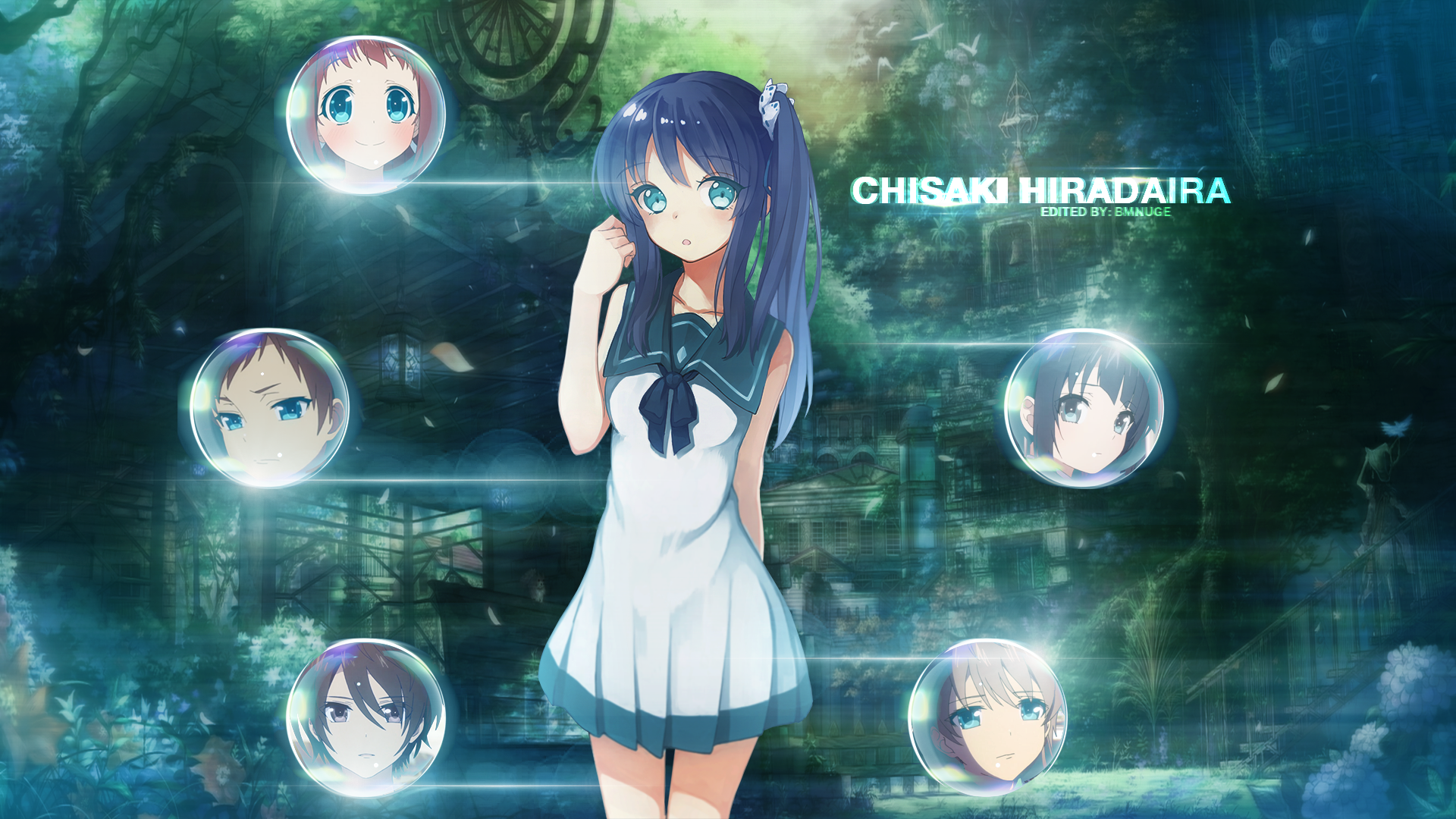 Nagi no Asukara Wallpaper - Chisaki Hiradaira by BarcodeID on