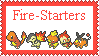 Pokemon - Fire-Starters