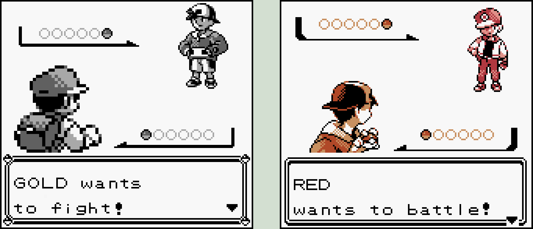 Pokemon Gold vs Red