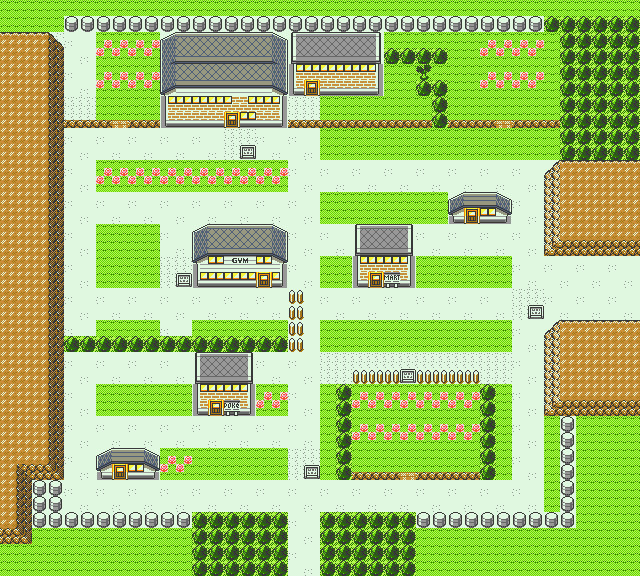 Route 25 in Pokemon Yellow for GBC by CK47 on DeviantArt