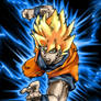 Electric blue Goku