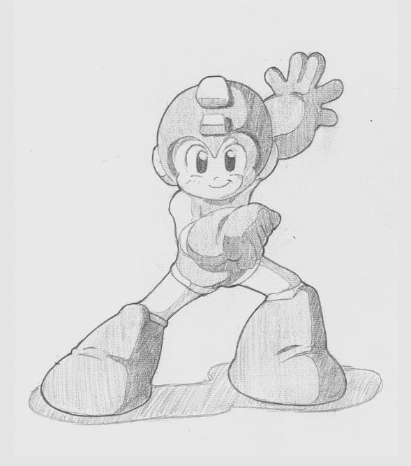 Megaman Sketch