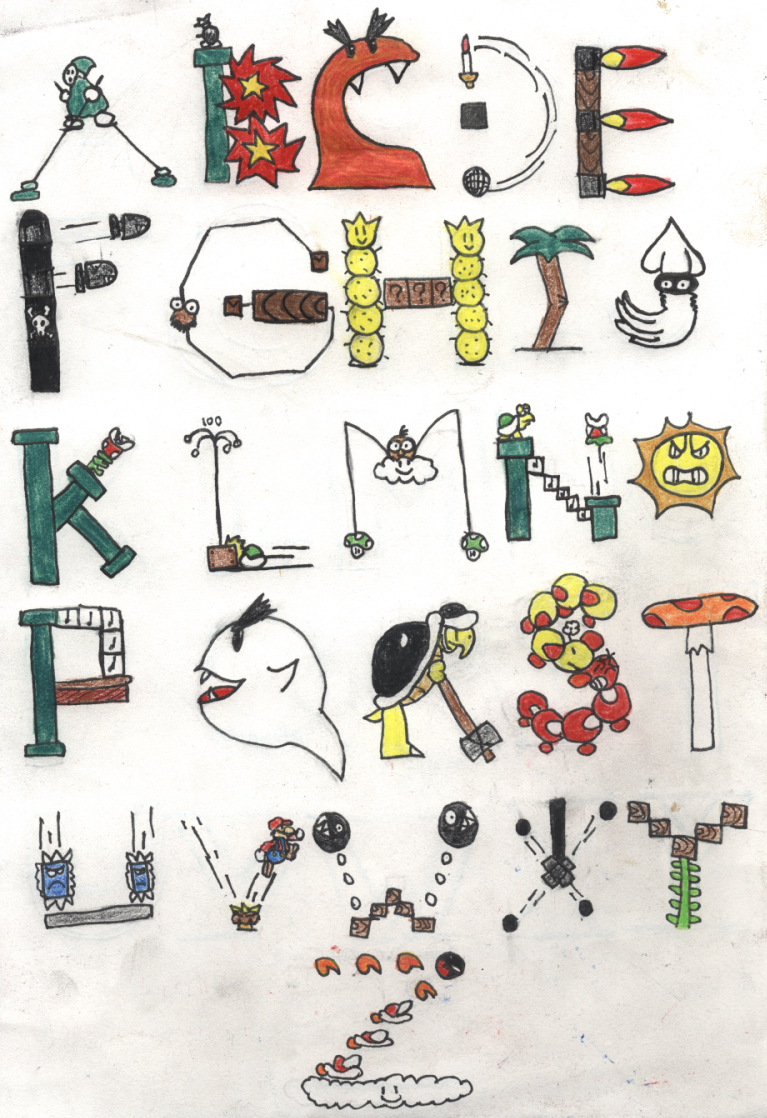 Nintendo Alphabet