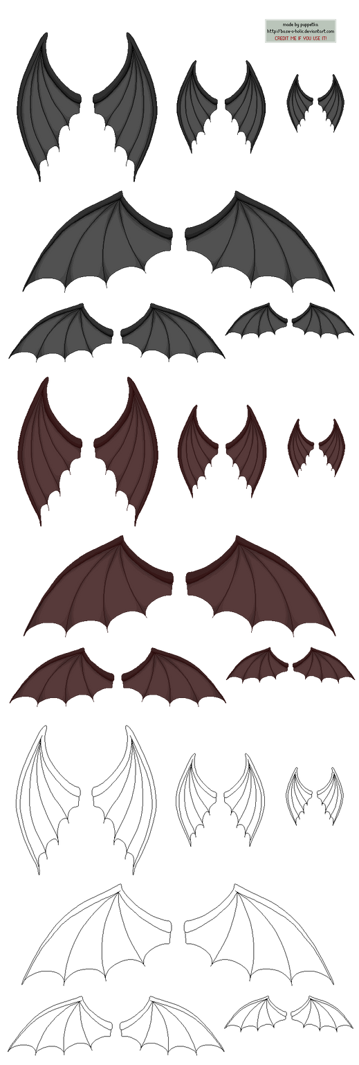 Demon Wings By Base o holic On DeviantArt demon-wings-by-base-o-holic-on-deviantart