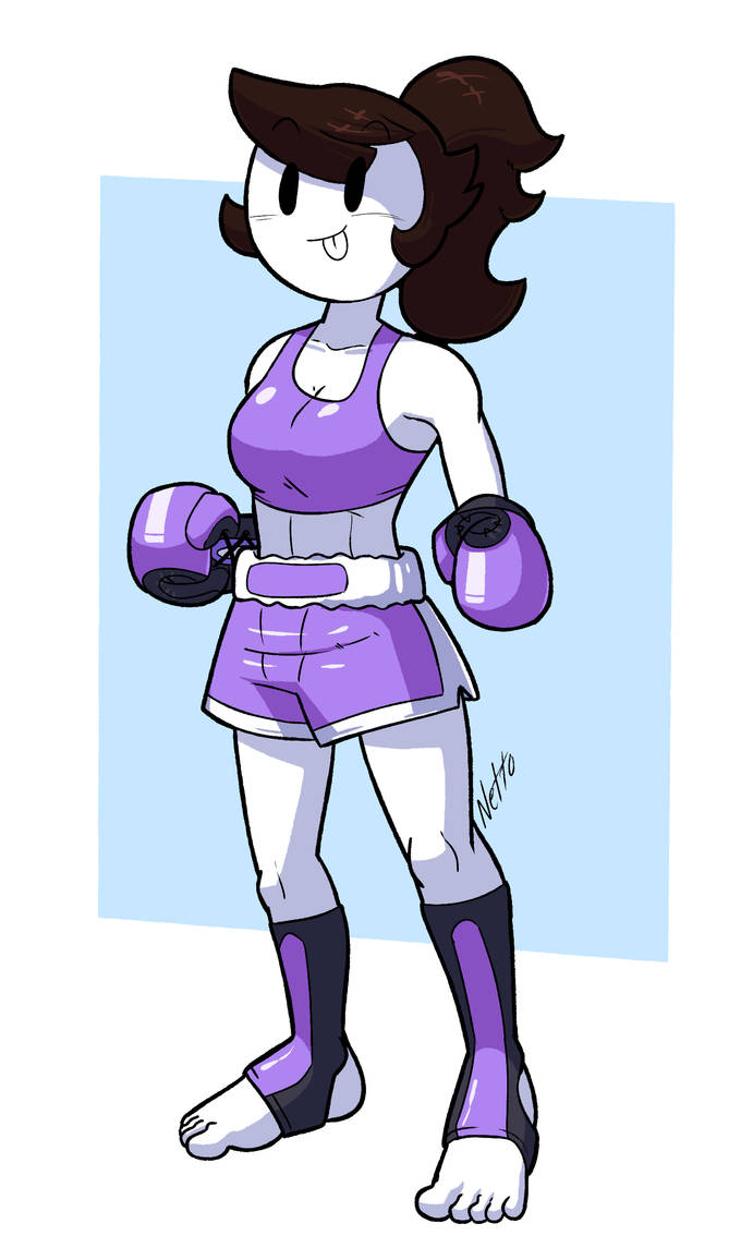 Fighting Jaiden by NettoPainter on DeviantArt