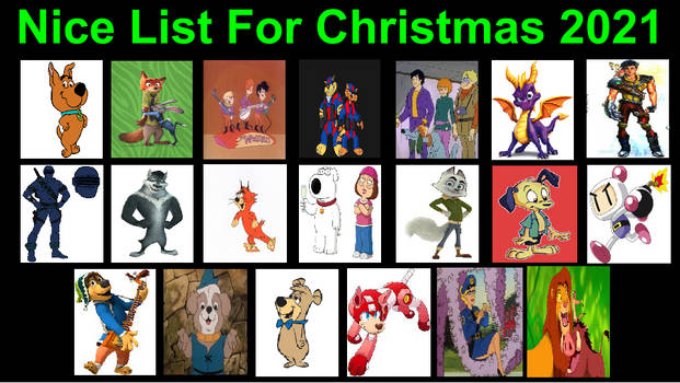 My Nice List for Christmas 2021
