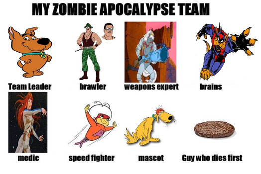 My Zombie Apocalypse team