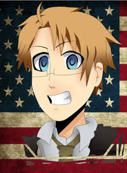 Hetalia- America Drawing 2