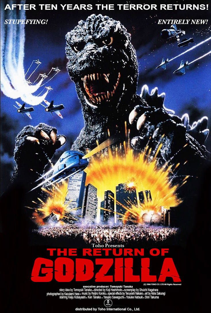 Codzilla 84 Recreation of Godzilla '84 Export English Poster by GORIZARD1 on DeviantArt