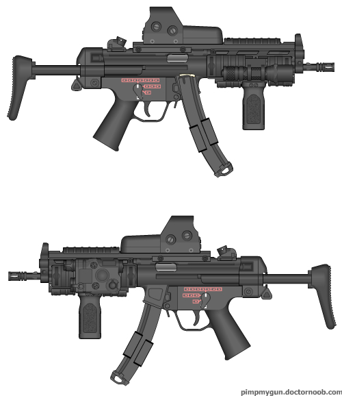 Splitjaw USMC H K MP5 RAS by HuntraG94 on DeviantArt