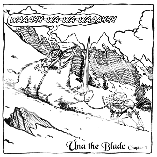 Una the Blade pg1