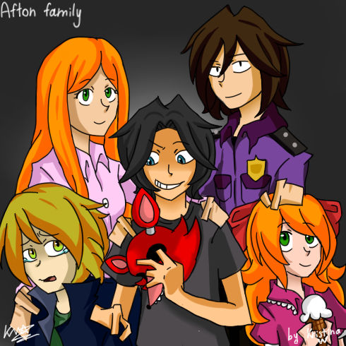 Afton family by KristinaWinter on DeviantArt