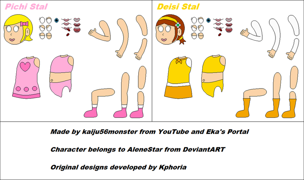 Pichi Design Pichi and Deisi Design by Bowser14456 on DeviantArt