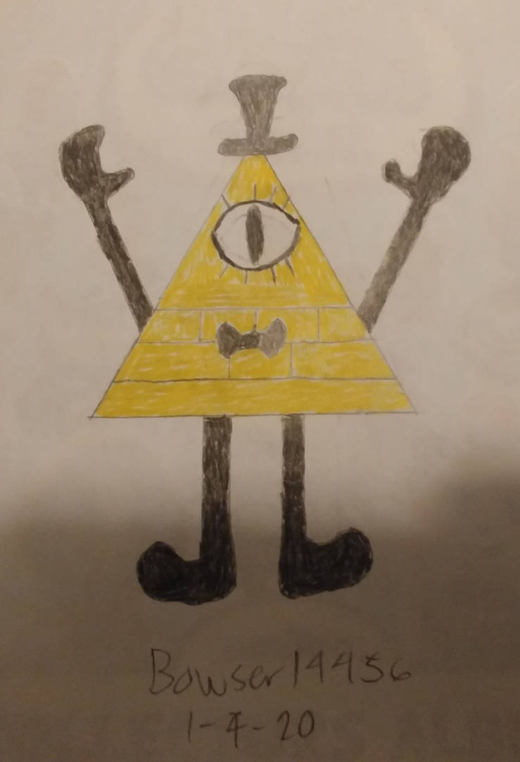 Bill Cipher (flash off) by Bowser14456 on DeviantArt