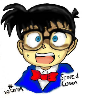Scared Conan colored